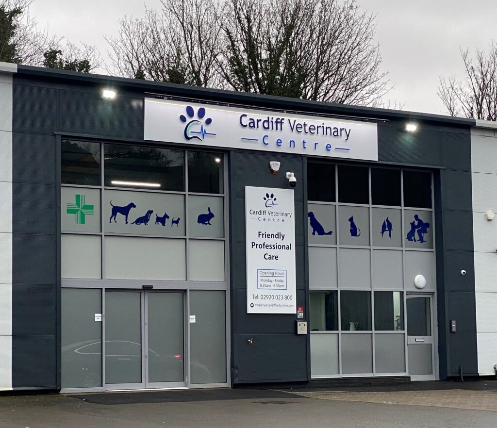 Outside - Cardiff Veterinary Centre