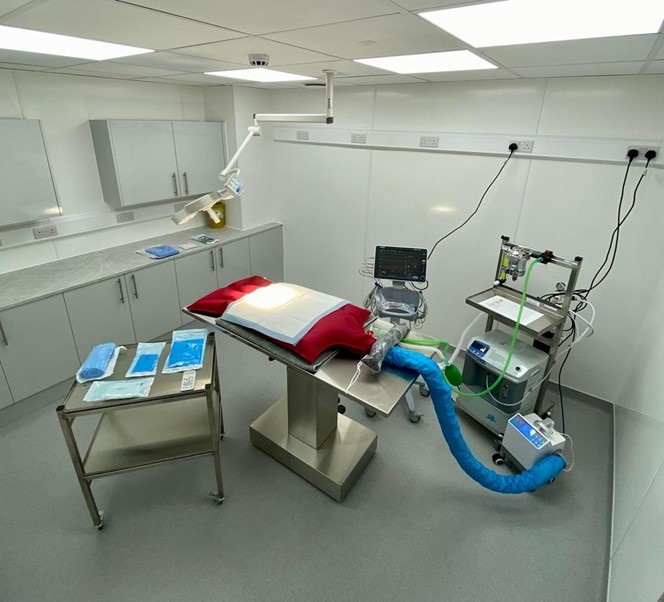 Surgery - Operating room - Cardiff Veterinary Centre